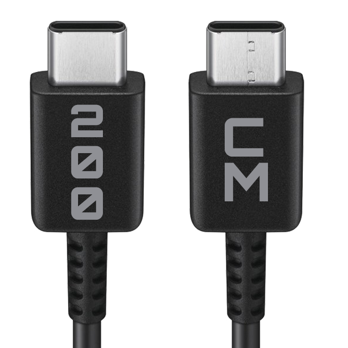 slijtage Bijdragen Promoten Samsung Galaxy Note 10 USB C Kabel - 2 Meter zwart - Gsm-Oplader.nl