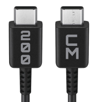 USB C Kabel voor Samsung Galaxy Tab S7 Plus - 2 Meter Zwart